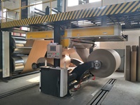 Máquina automática de producción de cajas de cartón ondulado, alta velocidad, 3/5/7 capas