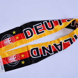 Unisex Portable <span class=keywords><strong>2018</strong></span> la <span class=keywords><strong>Copa</strong></span> del Mundo <span class=keywords><strong>de</strong></span> fútbol Fan personalizado bufanda del poliester - Product Image 1