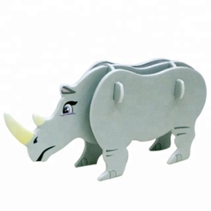 Bán hàng nóng não Trò chơi đồ chơi trẻ em Quà Tặng 3D ghép hình câu đố chất lượng tốt đẹp tùy chỉnh 3D câu đố - Product Image 3