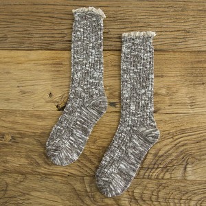 Đồng Bằng Cashmere Phụ Nữ Cổ Điển Tùy Chỉnh Dệt Kim Mùa Đông Cô Gái Ấm Áp Ruffle Ren Len Phụ Nữ Vớ - Product Image 5