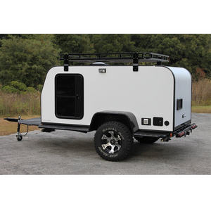 Petite <span class=keywords><strong>caravane</strong></span> de voyage tout-terrain pour couple avec tente et cuisine - Product Image 2