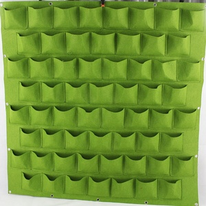 Fioriera da Parete in Feltro con 56 Tasche Quadrate - Product Image 6