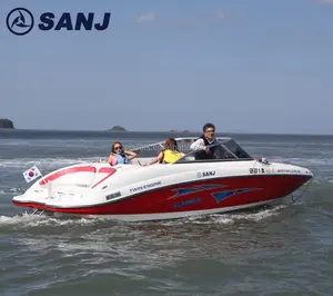 SANJ SJFZ16 Combinado cascos de barcos de fibra de vidro para venda