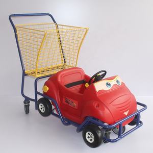 Venta caliente estilo <span class=keywords><strong>supermercado</strong></span> de plástico carrito de compras de coche de juguete - Product Image 3