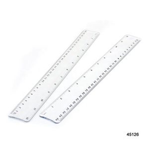 factory direct 30cm beveled edges plastic ruler