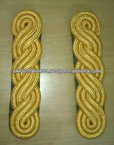 Épaulettes et cordons d'épaule torsadés étroits OEM pour uniformes, accessoires d'uniformes - Product Image 2