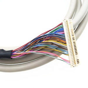 热卖1.25毫米间距HRS DF13 40针EDP电缆至1毫米间距JAE FI-X30 30针液晶LVDS电缆组件 - Product Image 4