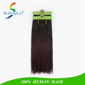 Extensions de cheveux humains de qualité supérieure, cheveux brésiliens naturels, lisses et raides, neufs - Product Image 4