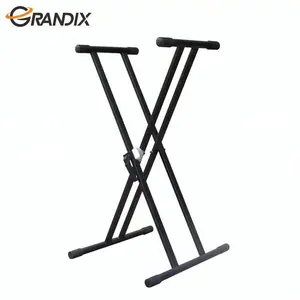 Heavy Duty Günstige Custom faltbare Musik instrument Single X Keyboard Stand