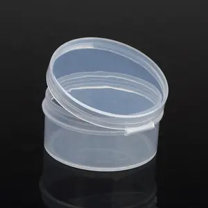 Small Round Plastic Boxes Cheap Small Round Coin Safe Box Earring Plastic Box