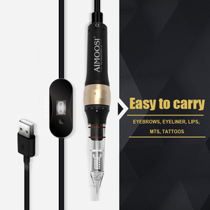 Máy phun xăm thẩm mỹ kỹ thuật số chất lượng cao, mới, tốt nhất, có độ ồn thấp, dùng cho kỹ thuật Microblading và PMU. - Product Image 4