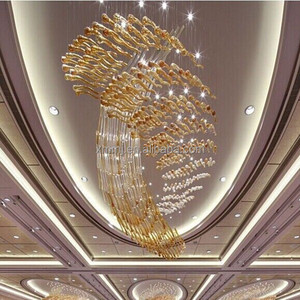Moderno arte hecho a mano de cristal ámbar claro techo decorativo colgante <span class=keywords><strong>restaurante</strong></span> iluminación - Product Image 1