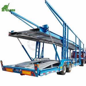 2 Achsen 40 Tonnen Logistik unternehmen Gebraucht Semi Truck Trailer Car Hauler