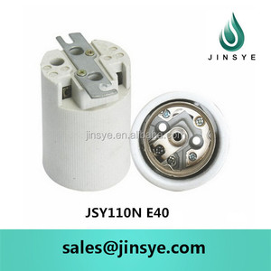 Douille de lampe en céramique ou support de lampe à vis E40 en <span class=keywords><strong>porcelaine</strong></span> avec support - Product Image 4