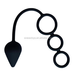 Giocattoli Sessuali Anali Nuovi di Zecca all'Ingrosso, <span class=keywords><strong>Plug</strong></span> Anale con Anello Fallico - Product Image 1