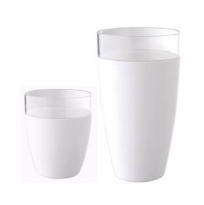 Taza Acrílica Transparente Resistente con Recubrimiento de TPR Ecológica para Fiestas - Product Image 1