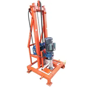 Motor or Diesel Engine 100m Depth Water Well Drilling Machine