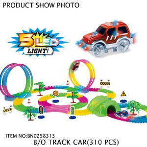 <span class=keywords><strong>Voiture</strong></span> de jeu magique Jacko Toys pour enfants, circuit flexible rotatif à 360° <span class=keywords><strong>lumineux</strong></span>, en plastique ABS - Product Image 5