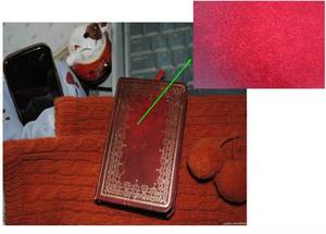 우아한 꽃 패턴 선물 포장 종이 와인 상자 포장 종이 클래식 질감 PVC 코팅 종이 - Product Image 6