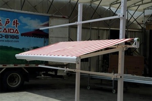 Giá Rẻ Có Thể Thu Vào Ban Công Mái Hiên Nhãn Hiệu Thu Vào Mái Hiên Với Đường Viền Bằng Vải - Product Image 3