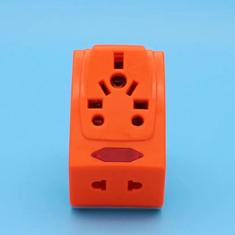 Electric plastic ceramic pin socket 13A multi universal british adapter wall plug socket