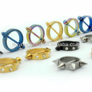 Acero inoxidable 316l anillos <span class=keywords><strong>de</strong></span> los pezones, Pezón estiramiento <span class=keywords><strong>de</strong></span> la joyería <span class=keywords><strong>piercing</strong></span> - Product Image 1