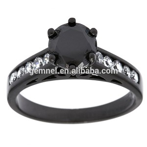 belle conception de diamant solitair anneau ca <span class=keywords><strong>prix</strong></span> - Product Image 1