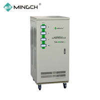Stabilisateur de tension automatique triphasé MINGCH série TNS 30 kVA, régulateur AVR 40 kVA