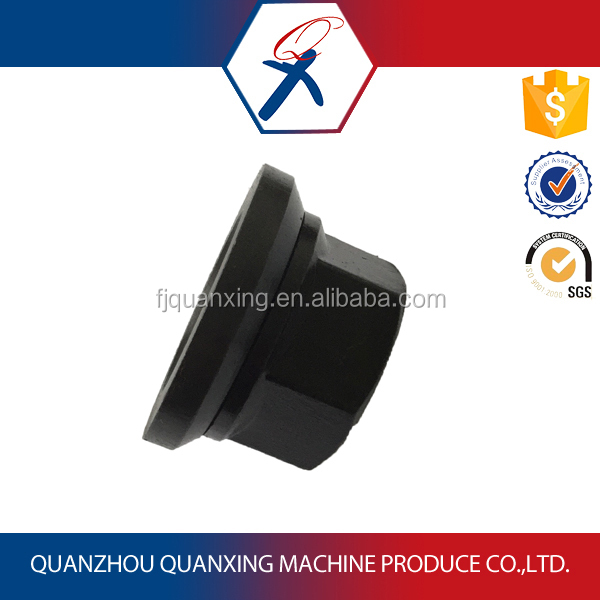 Колесная гайка для грузовика m22 * 1,5*32*27 мм черного цвета