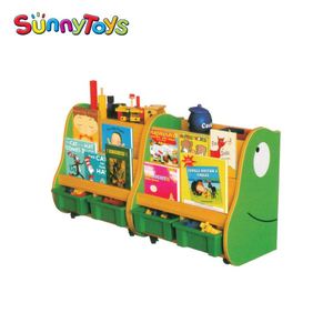 Coin lecture en bois en gros meubles préscolaires armoire à livres pour l'école primaire - Product Image 1