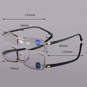 Venta caliente <span class=keywords><strong>sin</strong></span> <span class=keywords><strong>montura</strong></span> <span class=keywords><strong>gafas</strong></span> <span class=keywords><strong>de</strong></span> <span class=keywords><strong>lectura</strong></span> hombre mujer borde Anti-Luz Azul <span class=keywords><strong>gafas</strong></span> resina señoras hombre <span class=keywords><strong>de</strong></span> presbicia TR90 - Product Image 5