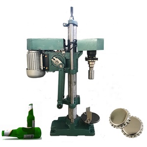 Gofar máy móc bán tự động nước trái cây nước hoa bia chai đóng nắp máy Vương Miện nắp niêm phong máy - Product Image 2