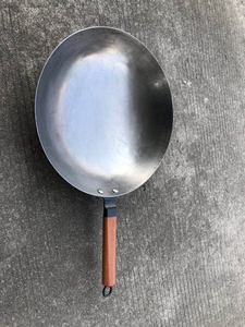 Estilo Popular anillo de acero al carbono japonés de hierro <span class=keywords><strong>Wok</strong></span> rey <span class=keywords><strong>Wok</strong></span> como visto en la TV - Product Image 3