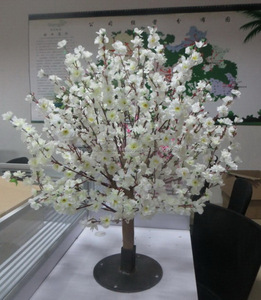 fabricación de encargo al por mayor tamaño pequeño hecho a mano glicinas artificial árbol de la flor para la boda - Product Image 2