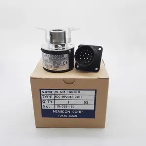 Nuevo Original NOC-HP2048-2MHT-15-035-15E NEMICON Rotary Encoder 2048 pulso eje hueco agujero 15mm codificador