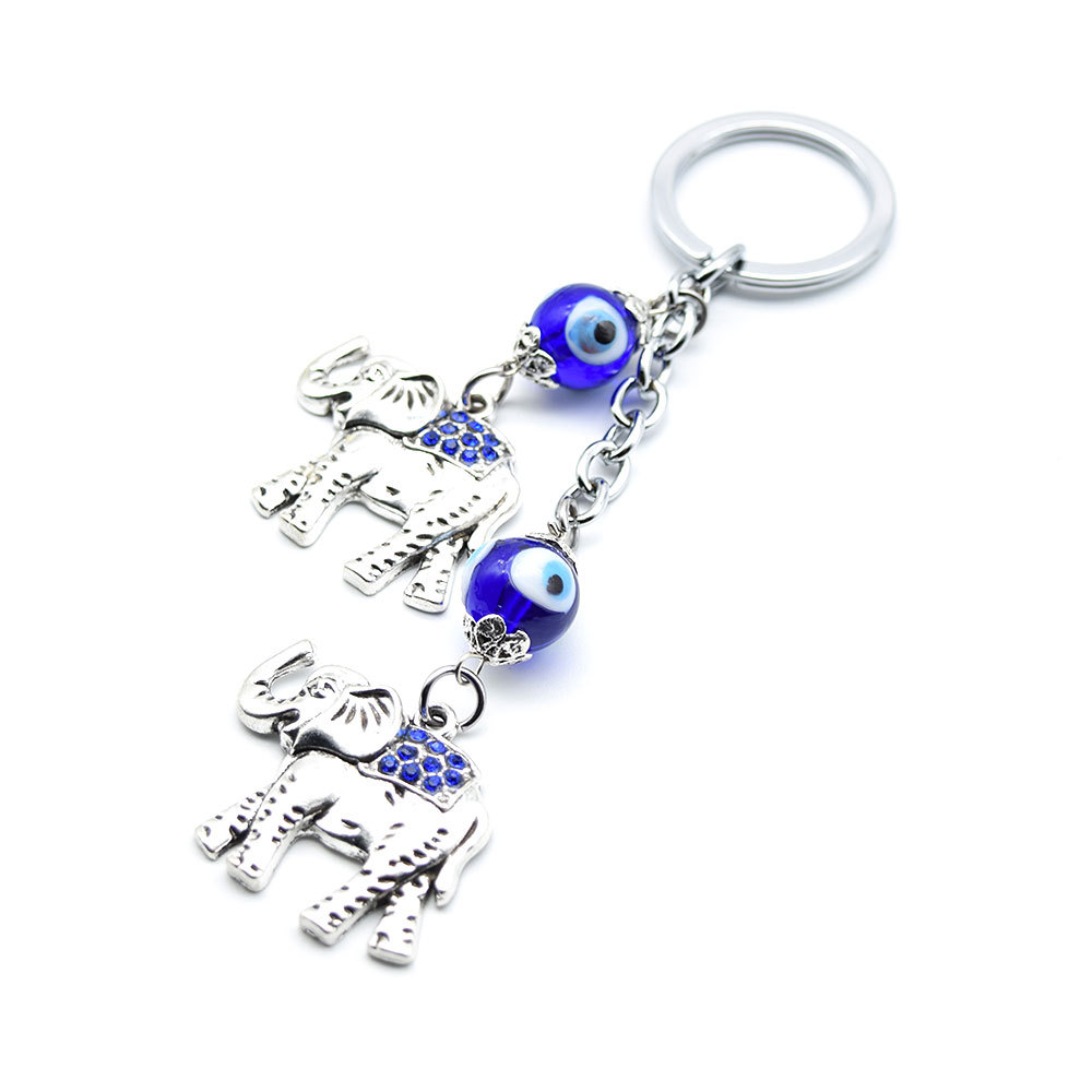 Мода брелок Хамса сглаза брелок масло падение Слон подвеска ювелирные изделия