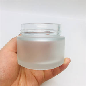 Conteneurs de cosmétiques de maquillage dépoli, pot vide avec capuchon <span class=keywords><strong>rose</strong></span> doré, 100g 100ml, 10 pièces - Product Image 5