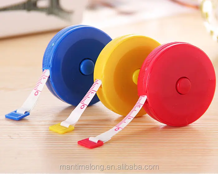 1 PCS Random Color!! New Retractable Ruler steel tape measure made to measure dresses from china tailor tape measure