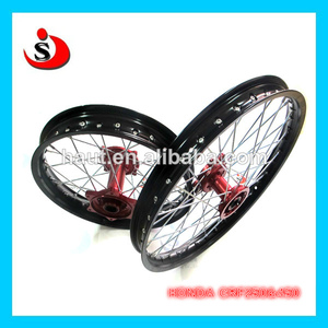 Favoris comparer crf 250& 450 36 parlé 17" 18" 19" 21" supermotard/motocross,/supporter/moto de course roues - Product Image 2