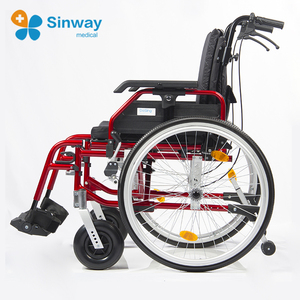 Multi propósito de aluminio <span class=keywords><strong>Panacea</strong></span> con silla de ruedas con liberación rápida de la rueda