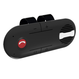 Bluetooth Car Kit Handsfree, Voice Control Multipoint Car Speakerphone, Bluetooth V5.0 Hands free Wireless Car Kit