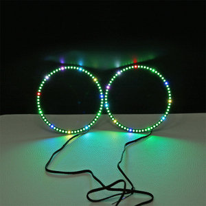 <span class=keywords><strong>RGB</strong></span> Full Circle <span class=keywords><strong>Halo</strong></span> anello di illuminazione con rivestimento trasparente impermeabile <span class=keywords><strong>Multi</strong></span> colore Led faro - Product Image 5