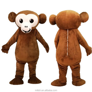 Venta al por mayor MAE-0201 disfraces <span class=keywords><strong>de</strong></span> mascota con diseño <span class=keywords><strong>de</strong></span> <span class=keywords><strong>mono</strong></span> personalizado <span class=keywords><strong>de</strong></span> dibujos animados <span class=keywords><strong>de</strong></span> fábrica - Product Image 1