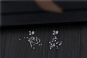 Perles porte-bonheur, pièces détachées pour bracelets, bricolage, perles en argent 925, à sertir et extrémités, fabrication de bijoux