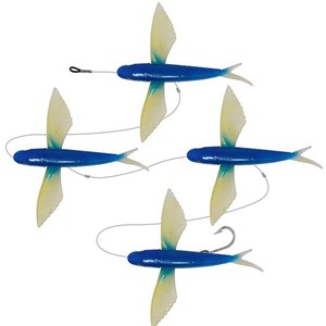 <span class=keywords><strong>Leurre</strong></span> de pêche en plastique souple, pêche en eau salée, marguerite, chaîne, thon, poisson volant balistique - Product Image 1