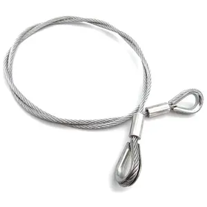 Căng Thẳng cao Thép Không Gỉ Mài Mòn Kháng Giường Massage Wire Rope