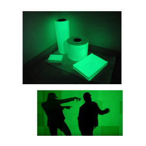 Cao sáng photoluminescent phát sáng trong bóng tối phun <span class=keywords><strong>in</strong></span> Exit dấu PVC tấm có thể <span class=keywords><strong>in</strong></span> sáng Vinyl Pet nhựa phim Sticker - Product Image 5