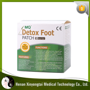 Meter Persegi Cina Herbal Detox Foot Patch untuk Kesehatan Tubuh - Product Image 4