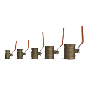 Giá thấp rèn các loại cơ thể ống nước kiểm tra CXC chủ đề Brass Ball valve