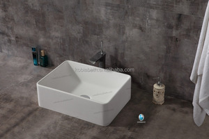K-S1020 brillante piedra superficie sólida baño <span class=keywords><strong>fregadero</strong></span> de un seno - Product Image 2